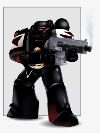 Black Templars Space Marine Imperium Warhammer 40000 - Chaos Space Marine Vector