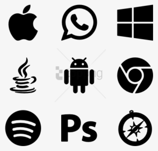 Free Png Basic Rounded Icon Family / Filled - Operating System Icon