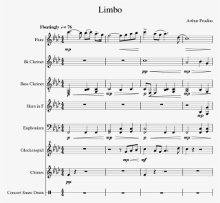 Limbo Sheet Music For Flute, Clarinet, French Horn, - Sheet Music