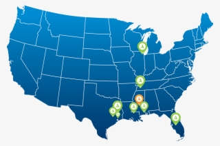 Mils Is Available To Service Your Transportation Needs - Map Of America Gray