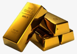 Transparent Background Gold Bar