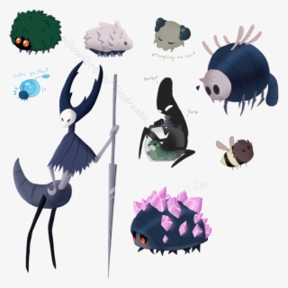 [hollow Knight] Enemies - Cartoon