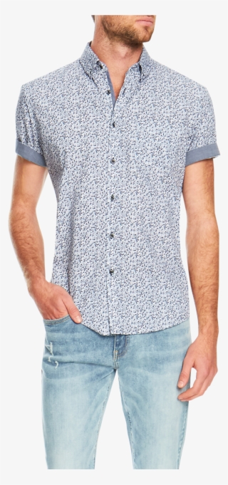 Blue Banton Floral Print Shirt - Gentleman