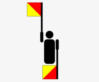 Cuál Es El Verdadero Origen Del Símbolo De La Paz Png - Semaphore Flags