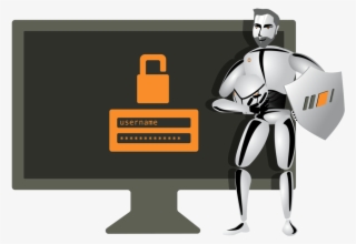 Cybersecurity - Computer Monitor