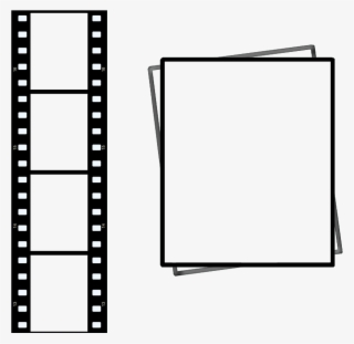 Movie Reel Border Clipart Best - Vertical Transparent Film Strip Png