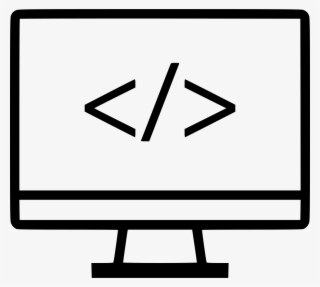 Png File Svg - Coding Laptop Icon