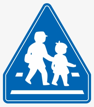 2000 X 2289 1 - Pedestrian Crossing Sign Japan