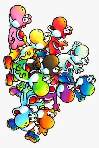Yoshi Images Yoshi Family Hd Wallpaper And Background - Yoshi's Island Ds