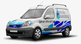 Lenzie Plumbing Emergency Service - Vehicle Branding Mockup Free Download