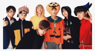 Bts Group Halloween Sticker 🧡🖤 - Bts En Halloween