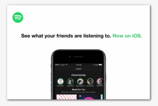 Spotify Mobile Friend Activity