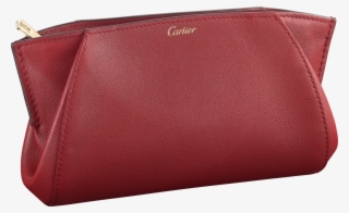 Small Leather Goods C De Cartier Clutch Bagred Spinel-colored - Pochette Cartier