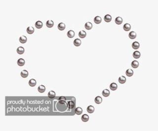 Hearts Corazones Con Perlas Y Strass Png Free - Rebecca Glitter