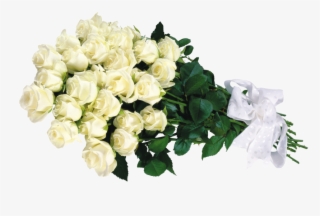 White Rose Bouquet Transparent Png Image - Bunch Of White Roses