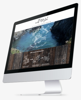 <p>designed As A Responsive Site, The New Wild Fish - Led-backlit Lcd Display