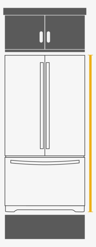 Find The Right Refrigerator Measurements For Your Cutout's - Cabinetry
