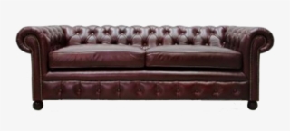 Chesterfield-leather Sofa - Leather Sofas Png Hd