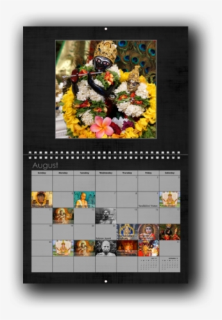 2019 Kali Mandir Calendar - Floral Design