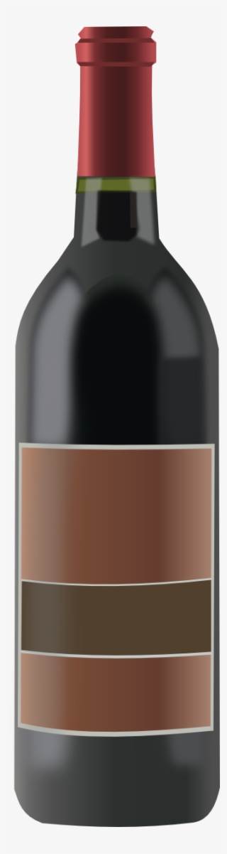 Inkscape Wine Bottle - Wood