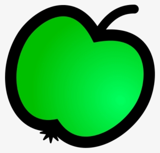 Red Apple Fruit Icon - Apple Icon