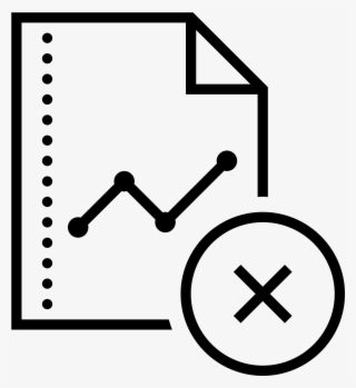 Delete Graph Report Icon - Copy Иконка