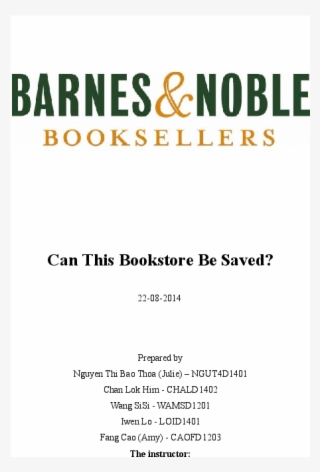 Docx - Barnes And Noble