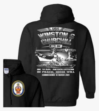 Uss Winston Churchill Ddg 81 T Shirts And Hoodies - Combat Engineer Hoodies