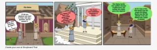 Greece City-states - Cartoon