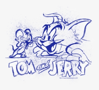 Tom And Jerry Sketchy Men's Regular Fit T-shirt