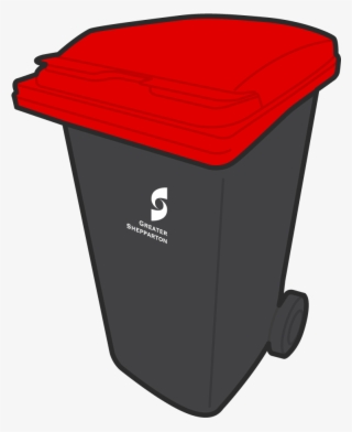 800 X 958 4 - Wheelie Bin Red Lid
