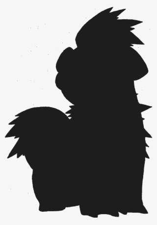 58 - Pokemon Silhouette Growlithe
