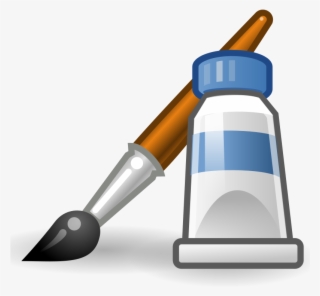 Graphics Clip Art Download - Brush Tool In Ms Paint