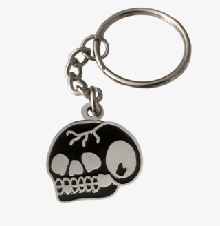 'trademark Skull' Keyring - Keychain