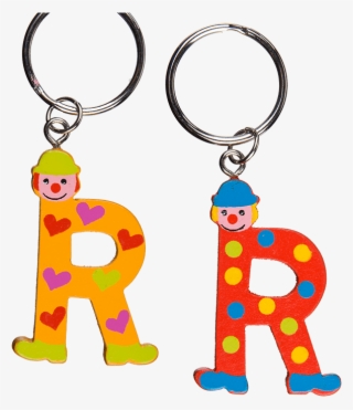 R Letter Keychain Png