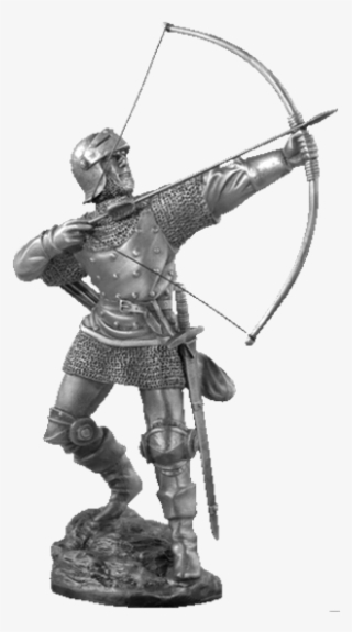 Pewter English Sculpture Mema From Dark Knight - Archer Knight