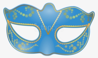 Free Png Download Blue Carnival Mask Clipart Png Photo - Venetian Masks Clipart Png