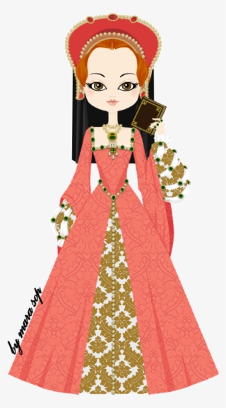 Lady Elizabeth Tudor By Marasop On , Princess Elizabeth - Tudor Cartoon