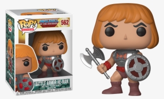 Pop Figure Masters Of The Universe He Man Battle Damaged - 889698218054