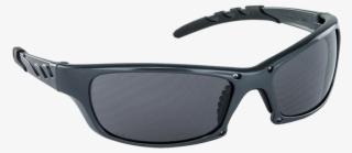 Sas 542-0301 Gtr Safety Glasses Charcoal Frame Gray - Nemesis Sunglasses Black