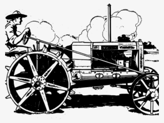 John Deere Clipart Vintage Tractor - Wagon