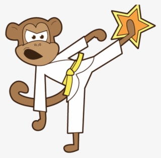 Free Monkey Clipart Free Monkey Clipart Clipart Free - Monkey Karate Clipart