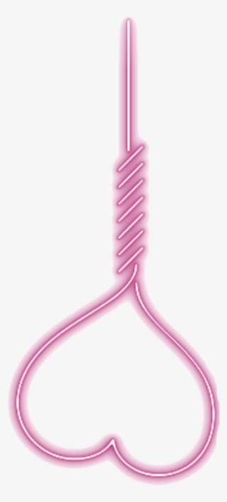 #heart #noose - Pink Noose