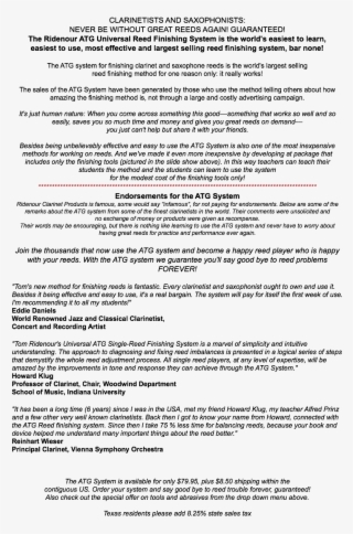 Clarinetists And Saxophonists - Kayapó