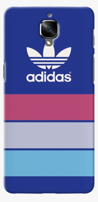Oneplus 3 Back Cover And Case Blue Adidas Design - Adidas Originals