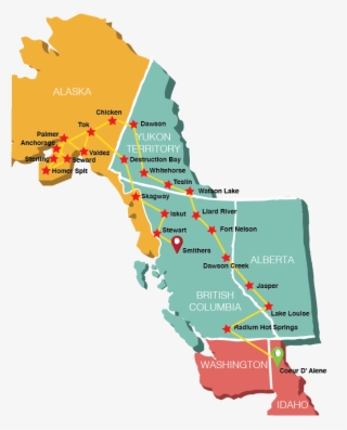 Vast Alaskan Territorial Escapade June August Dont - Atlas