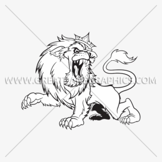 Roaring Lion Cartoon Production - Illustration