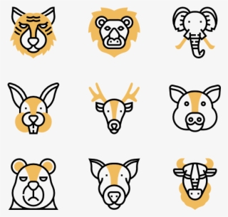 Animal Head - Cartoon