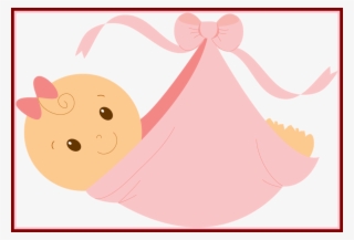 Png Black And White Library Astonishing Baby Girl Clip - Baby Shower Girl Png