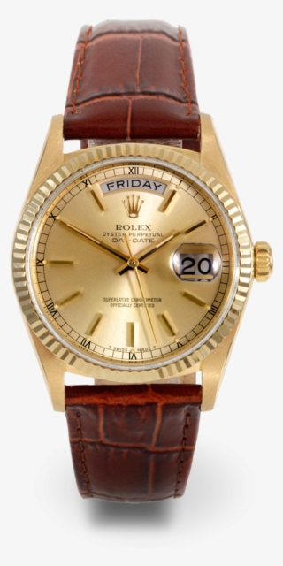 Rolex Men's Yellow Gold Day Date President Champagne - Watch